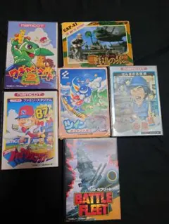ファミコンソフト6本セット