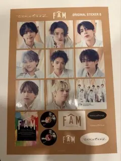 【新品】timelesz アルバムFAM特典 ステッカー &CDジャケットセット
