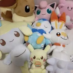 ポケモンセンター 等身大 ワンパチ おすわり ガーディ ぬいぐるみ