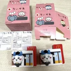 【新品未使用】ハッピーセット ちいかわ ハチワレ2点セット