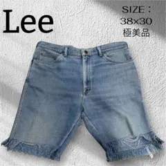 【極美品】Lee リー　デニムショートパンツ 38×30のサムネイル