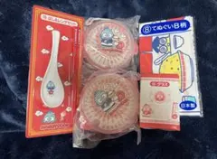 5点セット　ハンギョドン　一番くじ グラス てぬぐい はし レンゲセット