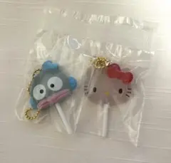 サンリオキャラクターズ　カラフルキャンディチャーム　キティハンギョドン