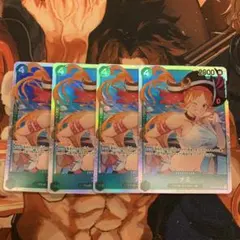 ナミ SR 4枚セット ワンピースカード ワンピカード