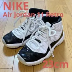 NIKE Air Jordan 11 Retro 23cm 白黒 人気モデル