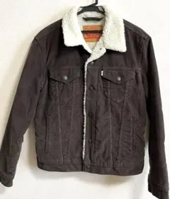 極美品！！【Levisリーバイス】コーデュロイジャケット　ダークブラウン S