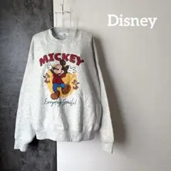 ディズニー スウェット リブライン 珍しい ミッキー キャラクター 太 