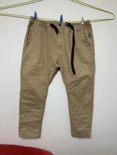 OUTDOOR ベージュ チノパン ゴムウエスト