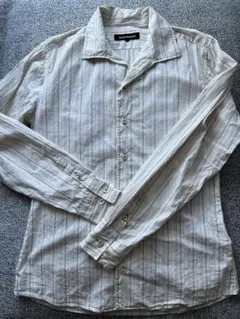 HIGH STREET ストライプ長袖シャツ M