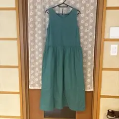 sisam(シサム工房) ノースリーブワンピース 100%コットンのサムネイル