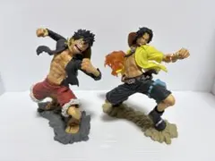 一番くじ ワンピース メモリアルログ フィギュア2体セット ルフィ エース