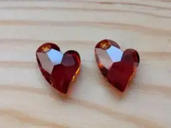 スワロフスキー#6261クリスタルレッドマグマ◆17mm◆2個セット