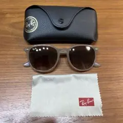 【美品】Ray-Banサングラス RB4259Fポリッシュベージュ