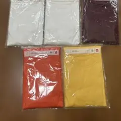 ユニクロ100%コットン Tシャツ 5枚