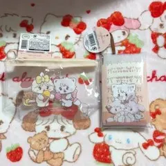 リルアラモード mikko カラビナ付きクリアケース ビニールポーチ