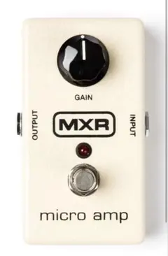 MXR micro amp ギターエフェクター(中古) 新品同様MXR micro amp ギターエフェクター - メルカリ