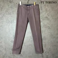 PT TORINO コットンパンツ GRAVEN FIT 紫系　46 N3996のサムネイル