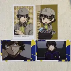 ブルーロック 蜂楽廻 トレーディングカード まねきねこ 4枚セット