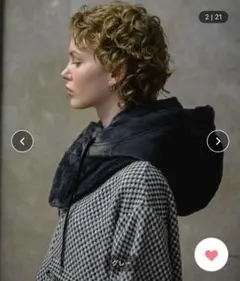 【美品】CasperJohn Fur balaclava/ファーバラクラバ