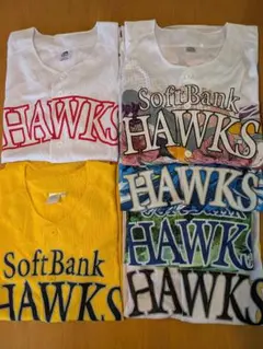 値下げ【６枚セットバラ売り可】ＳＢホークスレプリカユニフォーム