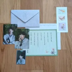 BTS　ダルマジュン手紙☆テテ