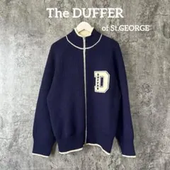 ⭐︎14 The DUFFER ザダファー ウール セーター ジップアップのサムネイル