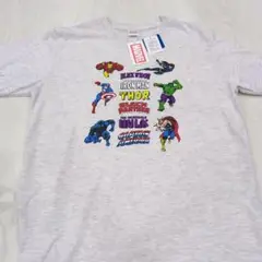 MARVEL スーパーヒーローTシャツ Lサイズ グレー