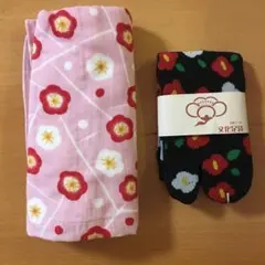 手ぬぐいタオル&靴下セット