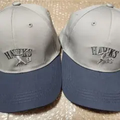 ソフトバンクホークス☆来場者特典☆帽子セット☆柳田選手&周東選手