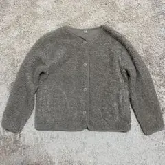 【新品未使用】ユニクロ フリースボアジャケット ベージュ L