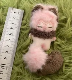 自作ぬいぐるみ・ピンクの猫