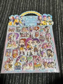 大人気☆ KPOPガールズ! デーモン・ハンターズ シール2シートC