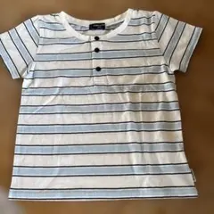 COMME CA FILLE ボーダー 半袖Tシャツ 120Aのサムネイル