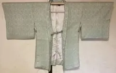 羽織　淡い黄緑色　羽織紐付き
