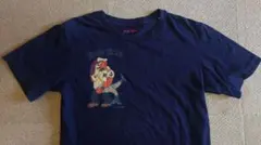 BLUE BLUE セーラーマン プリント Tシャツ ネイビー Ｍサイズ