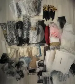 【計98点】ホテルアメニティ大量セット！ボディタオル/カミソリ/ヘアブラシ等