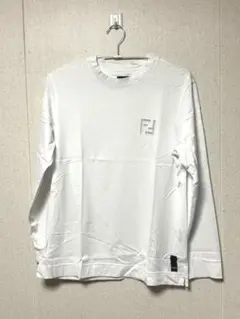 FENDI ロンT ホワイト XSサイズ