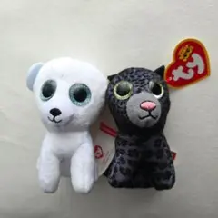 マクドナルド ハッピーセット Ty ぬいぐるみ 2点セット 解説紙付