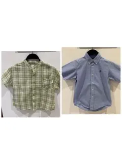 ラルフローレンpolo 半袖シャツ tete a teteシャツ120