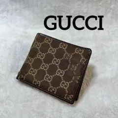 2026年最新】GUCCI カラー：ブラウン系 メンズ 二つ折り財布の人気