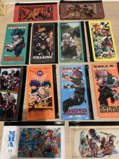 ヒロアカ展　フルカラーポーチコレクション 全種セット