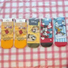 ディズニー 靴下 5足セット