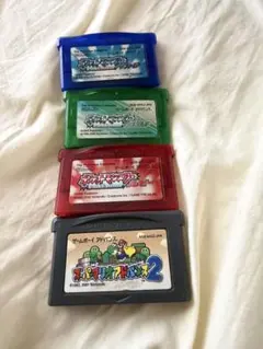 ゲームボーイアドバンス ソフト 4本セット