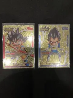 ドラゴンボールフュージョンワールド　リーダーパラレル　悟空　ベジータ DAIMA