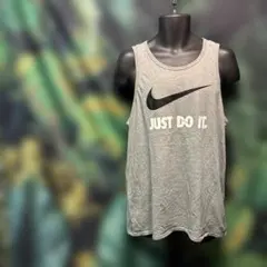 Nike JUST DO IT. タンクトップ Lサイズ グレー