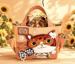 デニムリメイクバッグS オレンジデニム×うさぎ デニムリメイクバッグS 白黄フリンジデニム×うさぎ - メルカリ