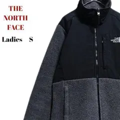 【大人気】ザノースフェイスデナリフリースジャケット　刺繍ロゴ　レディースS 古着