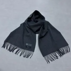 新品 ジョンストンズ UA別注 カシミヤマフラー ストール ミディアムグレー