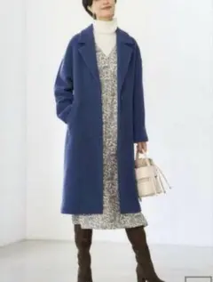 Spick&Span Wフェイスビックカラーコート ベージュ 美品 - メルカリ