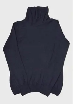 ベビーアルパカ タートルネックセーター